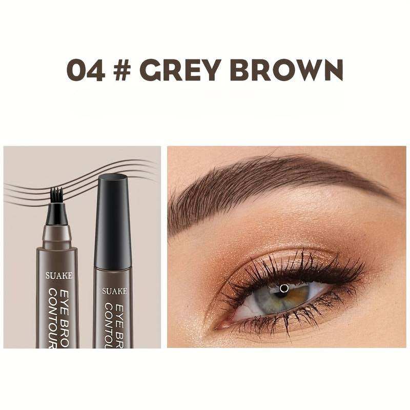 Waterproof Liquid Eyebrow Pen - Long-Lasting, Smudge-Proof Precision for Flawless Brows