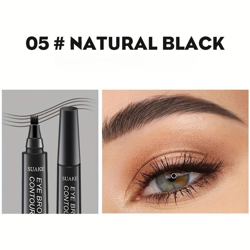 Waterproof Liquid Eyebrow Pen - Long-Lasting, Smudge-Proof Precision for Flawless Brows