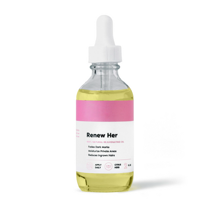 Renew Her Yoni Oil - For Dryness, Ingrown Hair & Dark Marks