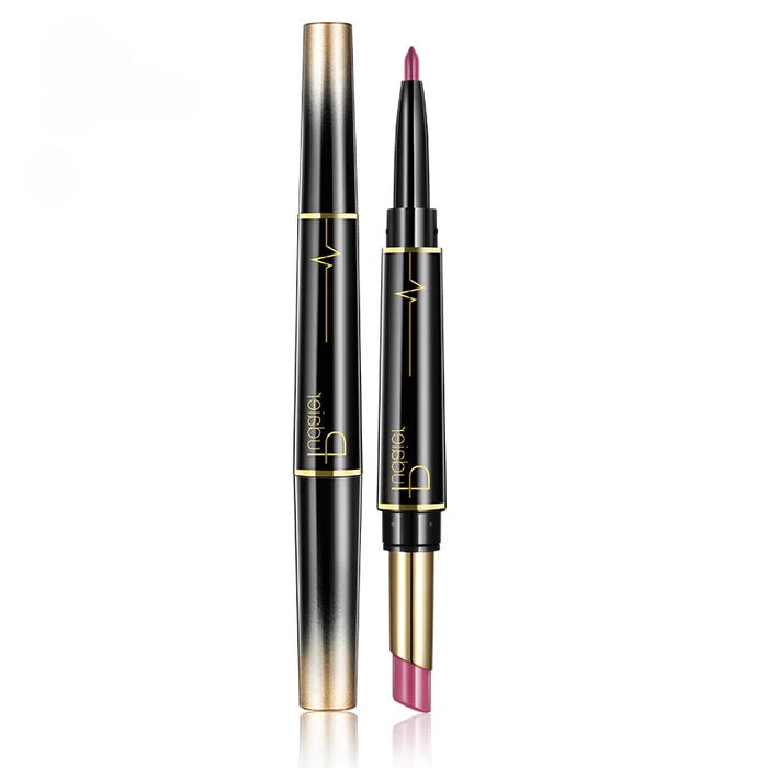 Pudaier 2 in 1 Lipstick + Lip Liner - Perfectly Matched for Flawless Lips