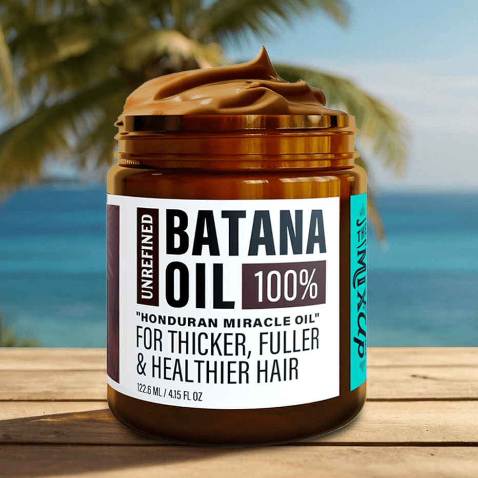 100% Unrefined Batana Oil – Hair Growth & Restoration Oil for Healthier, Fuller Hair