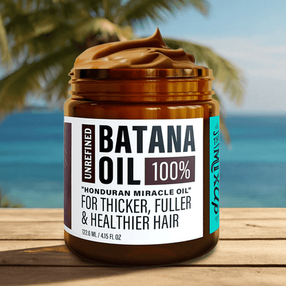 100% Unrefined Batana Oil – Hair Growth & Restoration Oil for Healthier, Fuller Hair