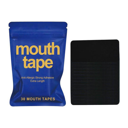 Anti-Snoring Mouth Tape - 30pcs for Nighttime Use to Improve Sleep, Reduce Mouth Breathing, and Promote Nose Breathing