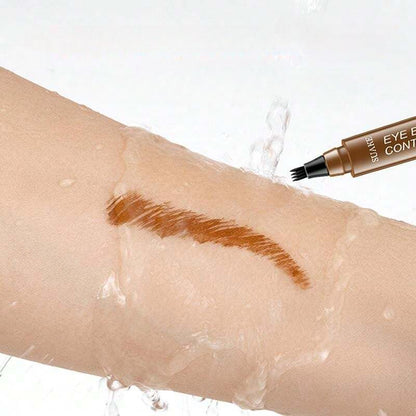 Waterproof Liquid Eyebrow Pen - Long-Lasting, Smudge-Proof Precision for Flawless Brows