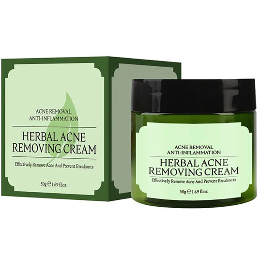 Herbal Acne Cream - Natural Acne Spot Treatment and Moisturizer for Clear Skin