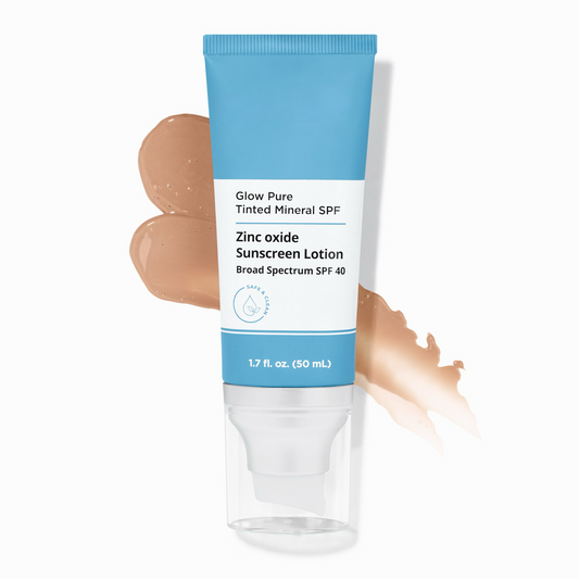 Glow Tinted Mineral Sunscreen SPF - Broad-Spectrum Sun Protection with a Natural Glow