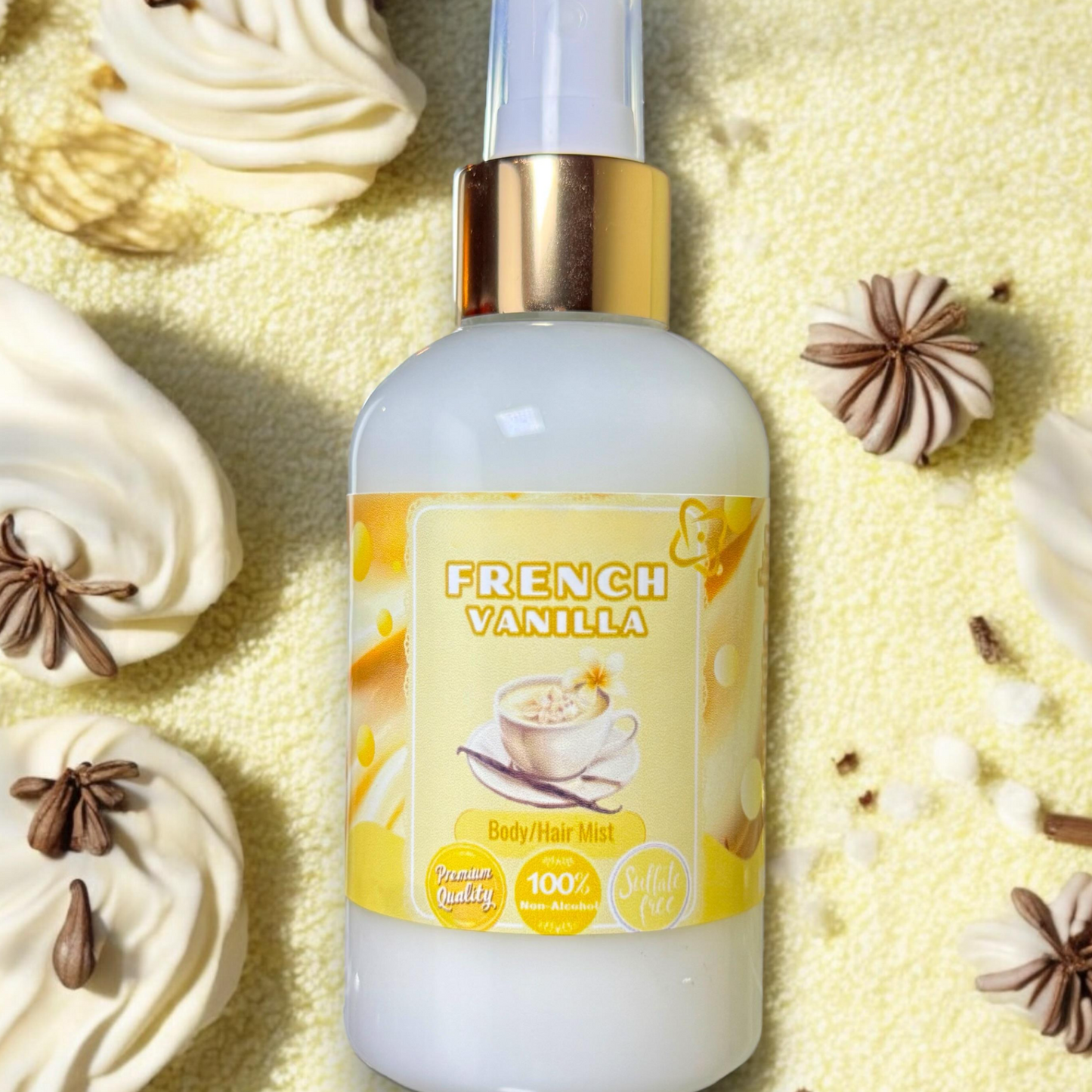 Body Milk Mist - Luxuriously Hydrating with Natural Fragrances in Delightful Scents