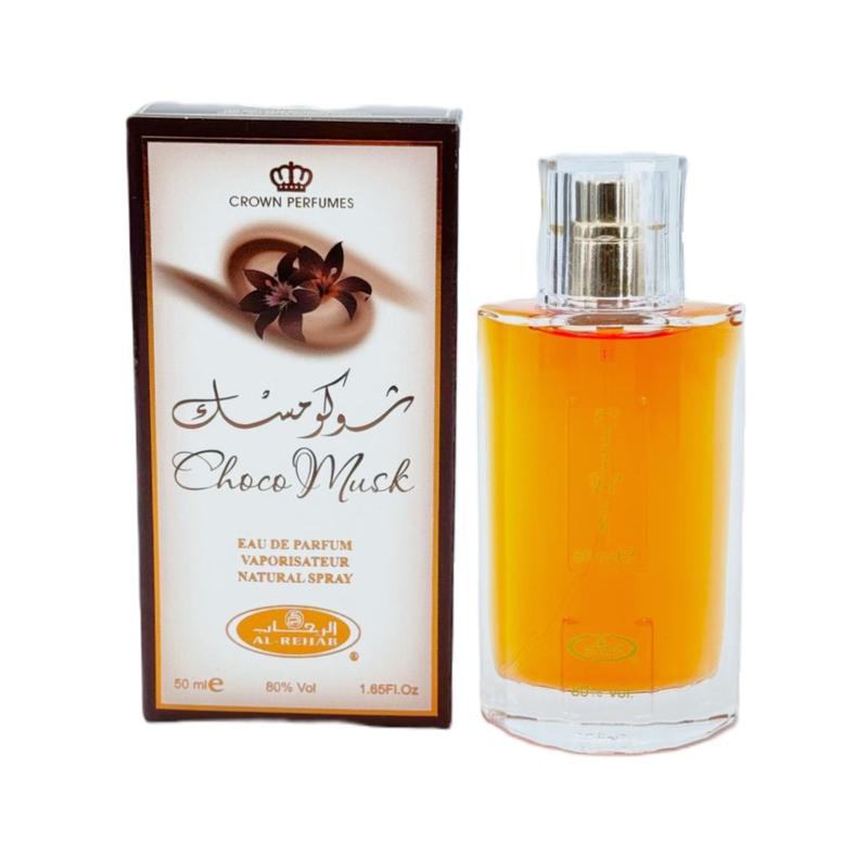 Al-Rehab Choco Musk Eau De Spray Perfume - 50ml / 1.65 fl. oz