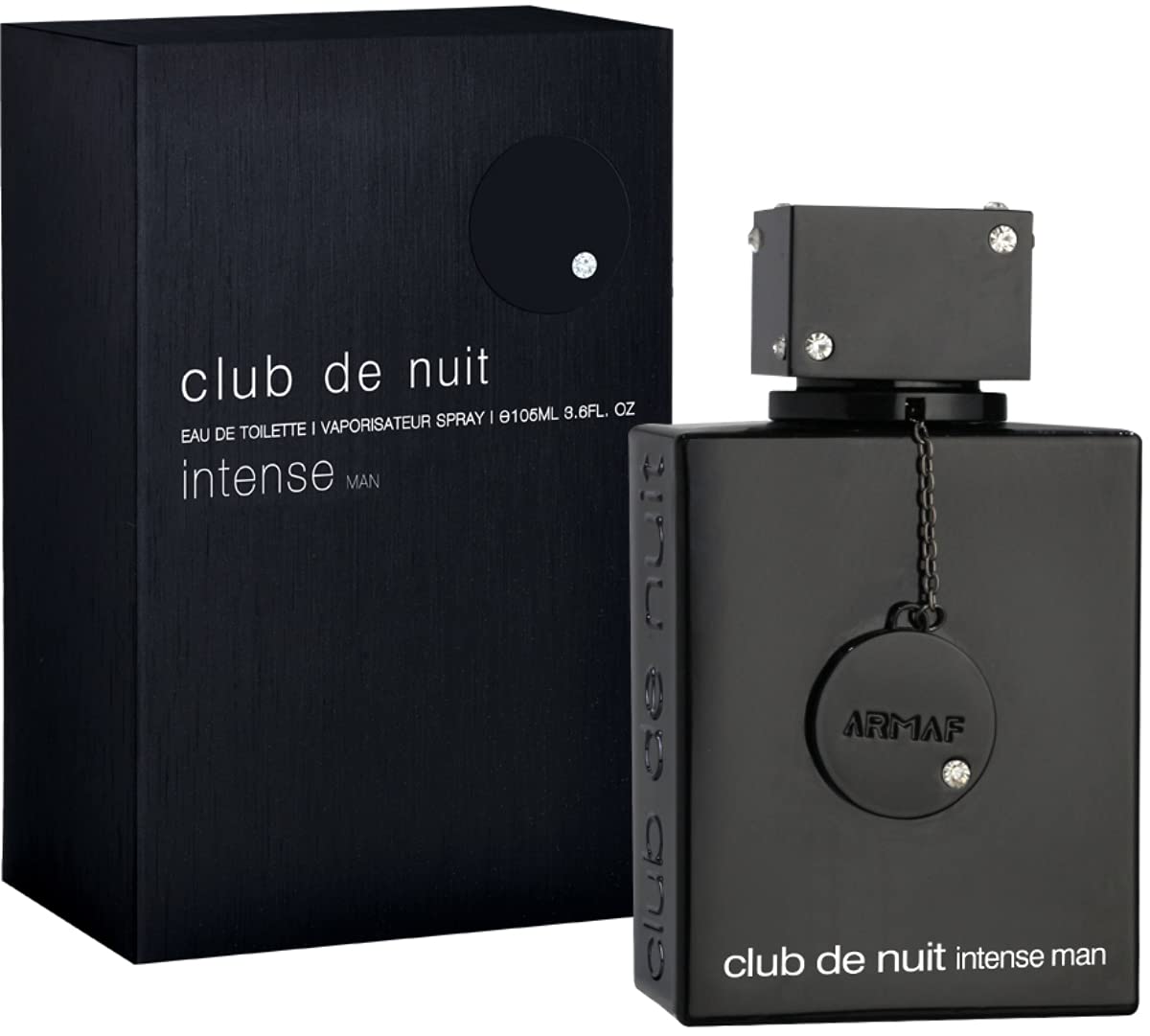 ARMAF club de nuit intense Man EDT Man Black , 3.6 Fl Oz