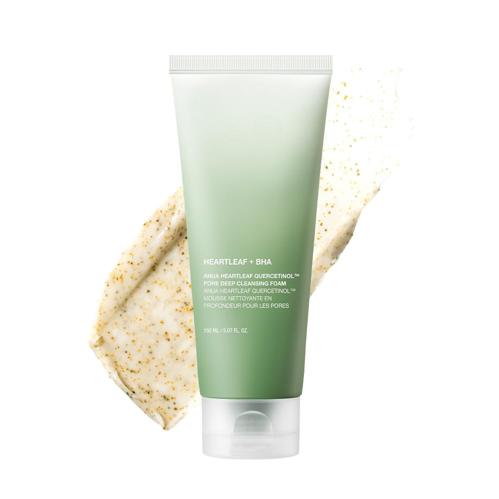 Heartleaf Quercetinol Pore Deep Cleansing Foam - Gentle Foam Cleanser for Pore Care and Skin Clarity