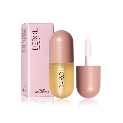 Total Volume and Hydration Shine Lip Plumper by Derol – Magic Lip for Fuller, Moisturized Lips