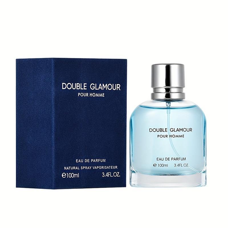 DOUBLE GLAMOUR POUR HOMME PERFUME - Long-Lasting Wooden Scent for Men (100ml)