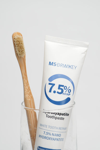 MSDRWIKEY Hydroxyapatite Toothpaste (4.23oz) - Repair and Protect Formula for Stronger, Healthier Teeth