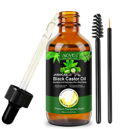 Jamaican Black Castor Oil - For Hair Growth, Skin Nourishment, and Hydration