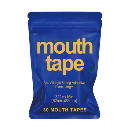 Anti-Snoring Mouth Tape - 30pcs for Nighttime Use to Improve Sleep, Reduce Mouth Breathing, and Promote Nose Breathing