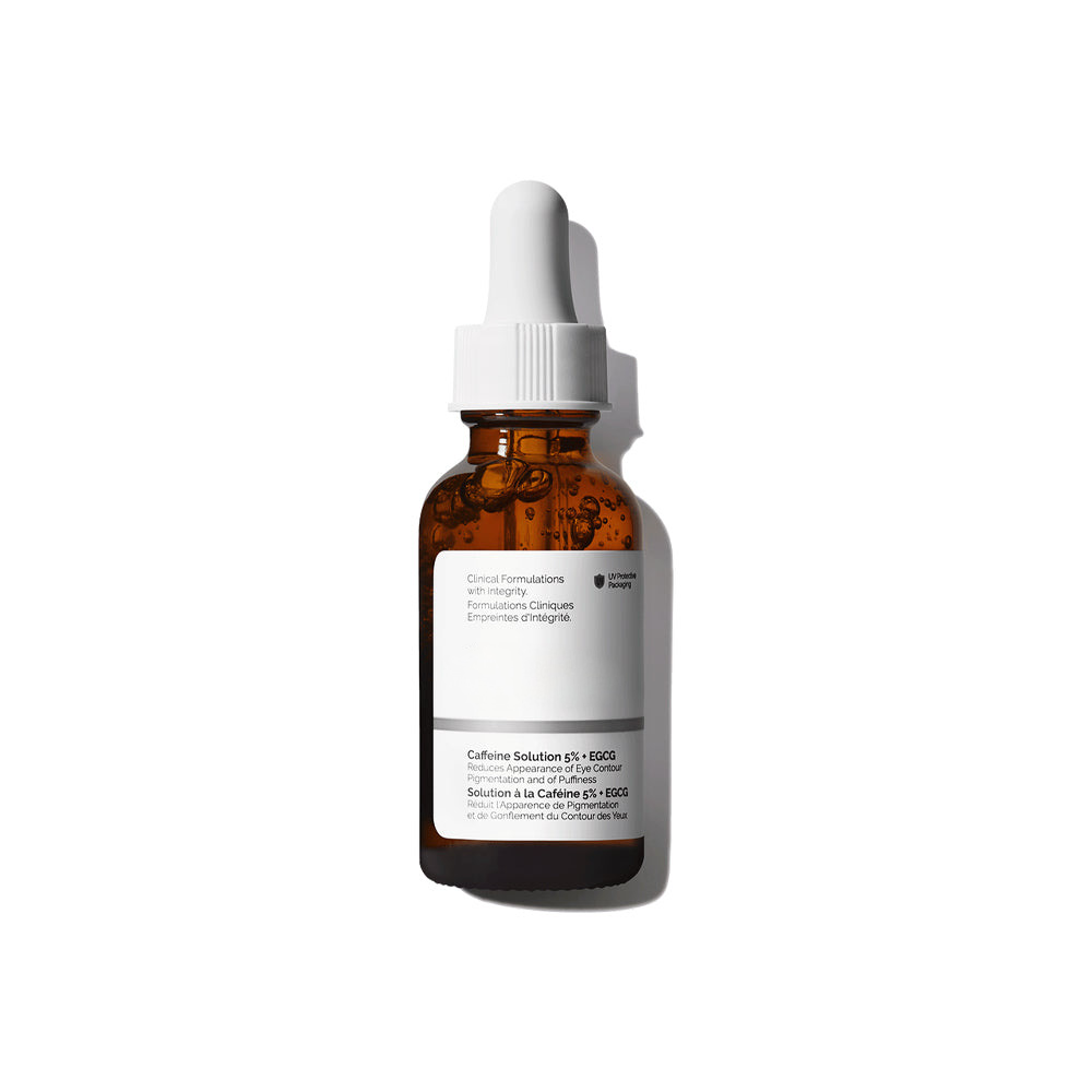 Caffeine Eye Serum Solution 5% + EGCG for Dark Circles & Puffiness