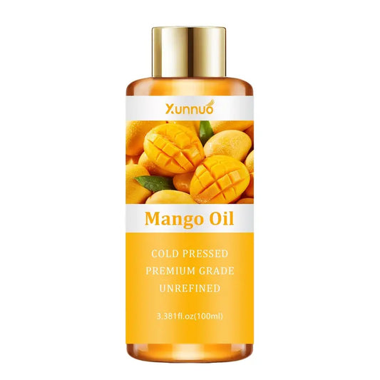 100ml Cold-Pressed Mango Oil – Moisturizing & Vitamin E Enriched for Skin & Hair