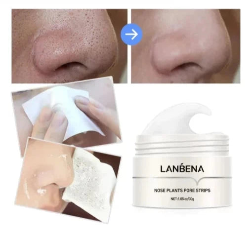 LANBENA Blackhead Remover Peel Off Mask for Face and Nose - Deep Cleansing for a Smooth, Clear Complexion