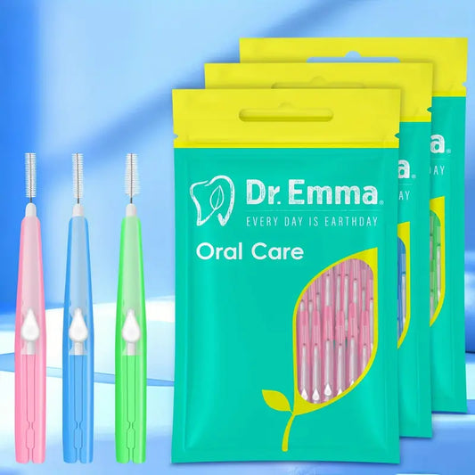 50pcs Interdental Brush Set – Deep Cleaning Oral Care Tools