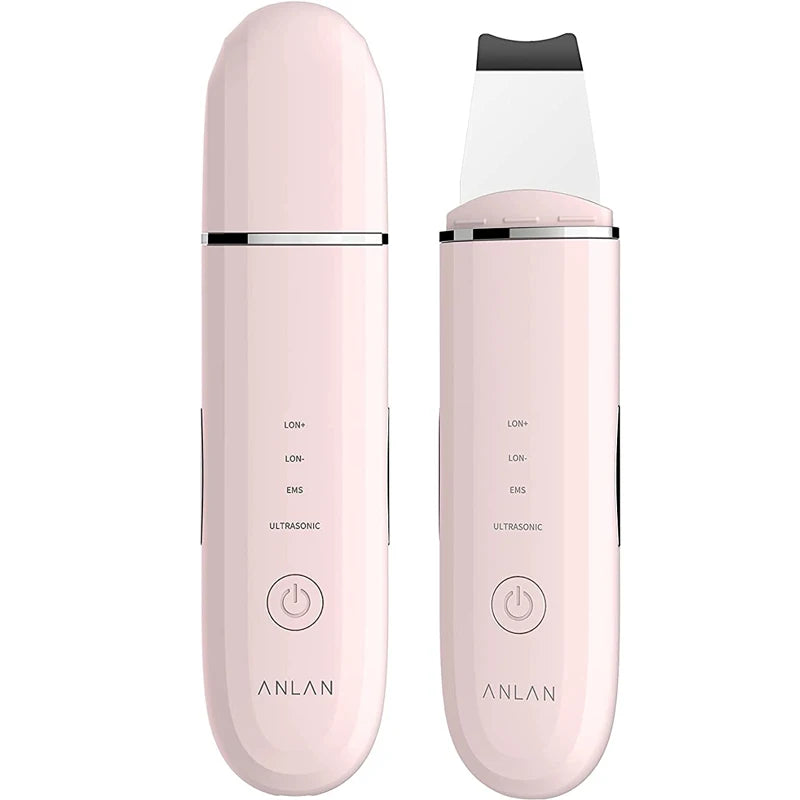 ANLAN Ultrasonic Skin Scrubber - Deep Cleaning and Face Lifting Device for Radiant, Youthful Skin