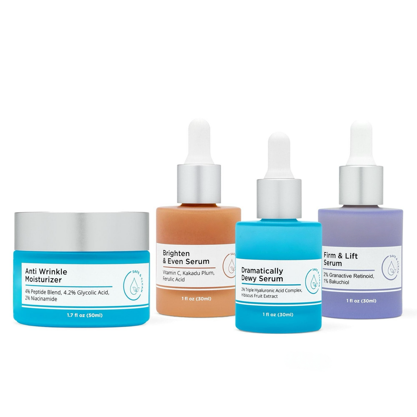 Skincare Essentials Set - Daily Essentials for Hydrated, Radiant, and Healthy Skin