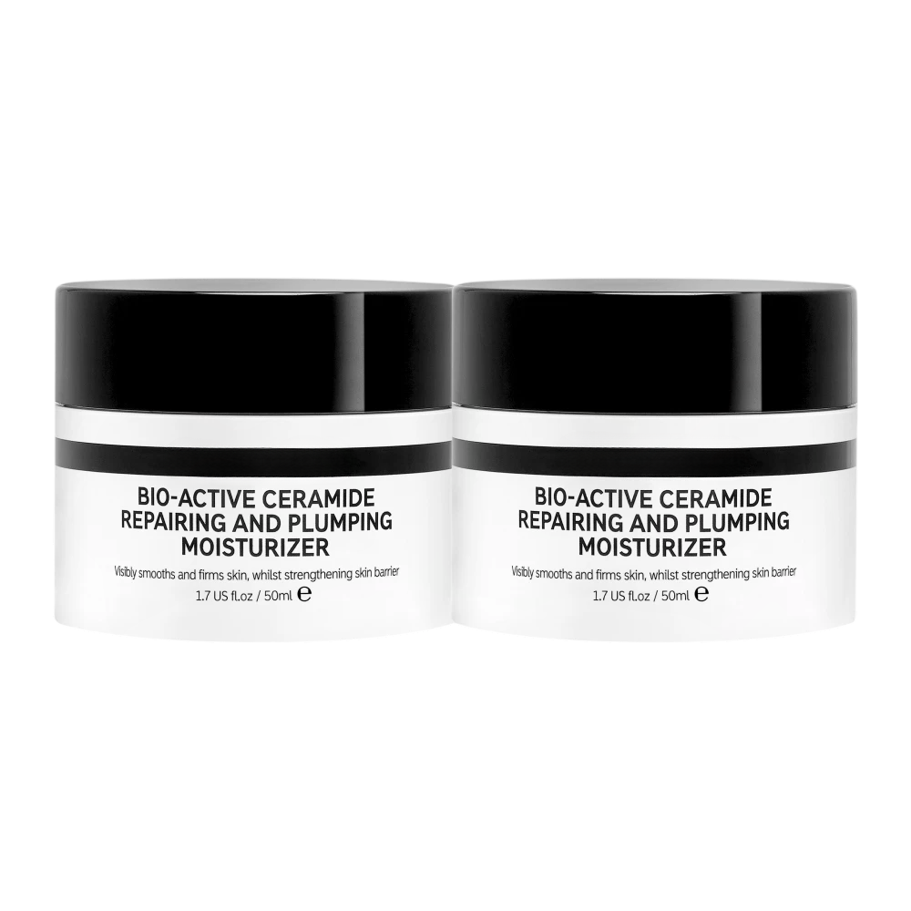 Bio-Active Ceramide Moisturizer Duo – Hydrating Skin Care Set