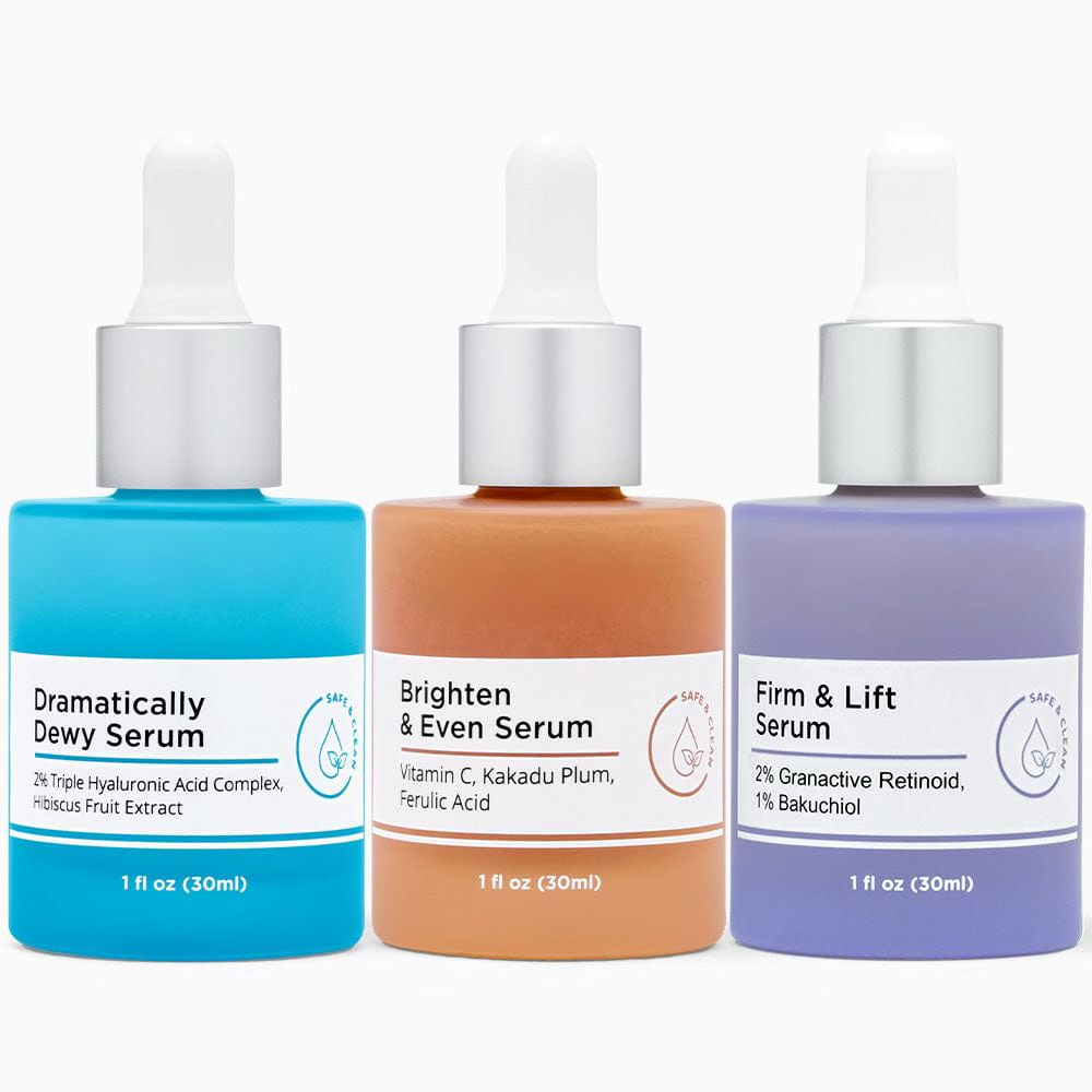 Power Trio Serum Set – Brighten, Firm & Hydrate Your Skin