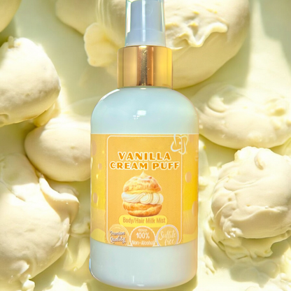 Body Milk Mist - Luxuriously Hydrating with Natural Fragrances in Delightful Scents