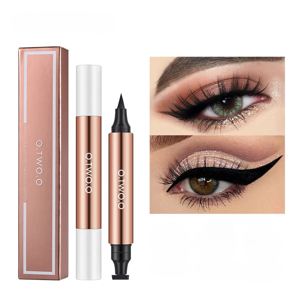 O.TWO.O Stamp Eyeliner with Sponge Head - Big, Bold, and Effortless Precision