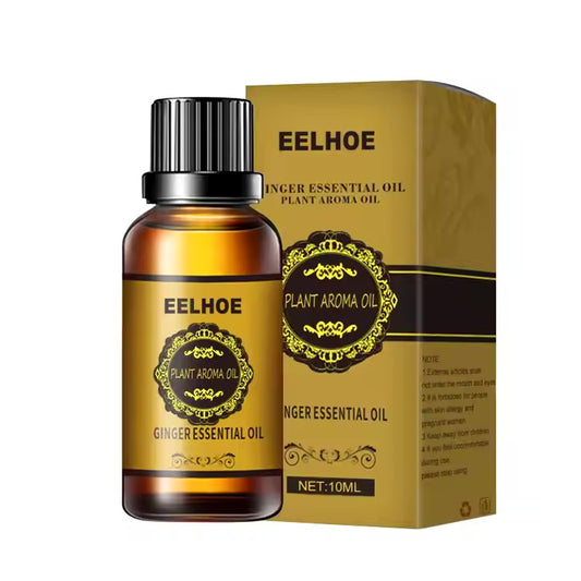 EELHOE Ginger Body Sculpting Oil - Firm, Tone, and Nourish for a Sculpted Look