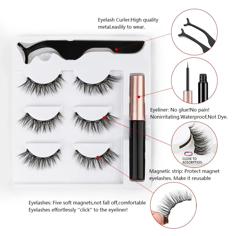 Magnetique 3D Lash - Bold, Voluminous Lashes with Effortless Magnetic Application