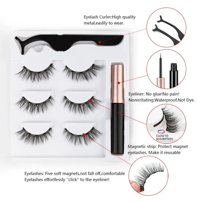 Magnetique 3D Lash - Bold, Voluminous Lashes with Effortless Magnetic Application