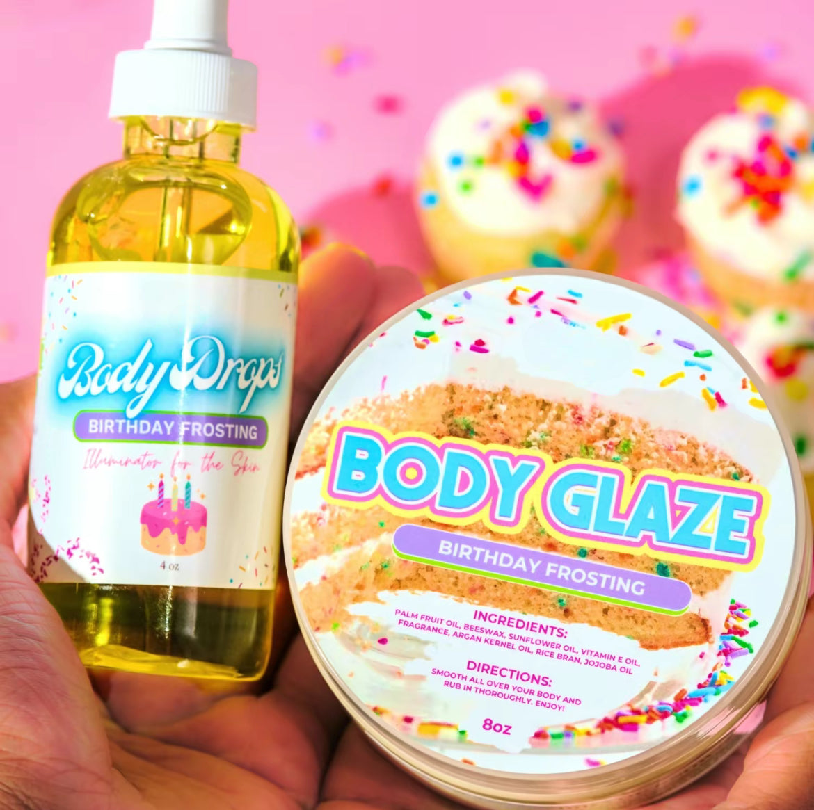 Body Glaze and Body Drops Duo Bundle