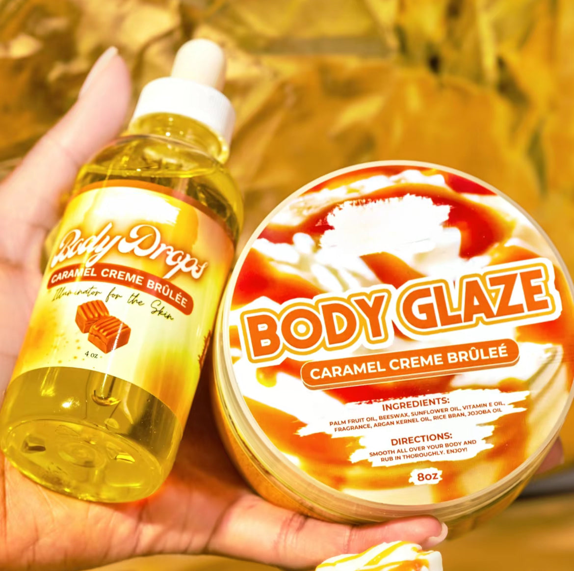 Body Glaze and Body Drops Duo Bundle