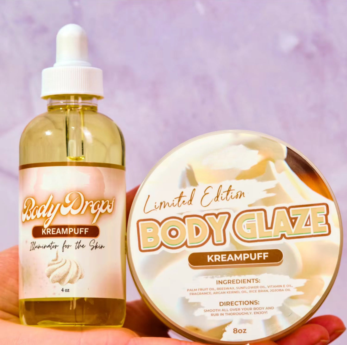 Body Glaze and Body Drops Duo Bundle