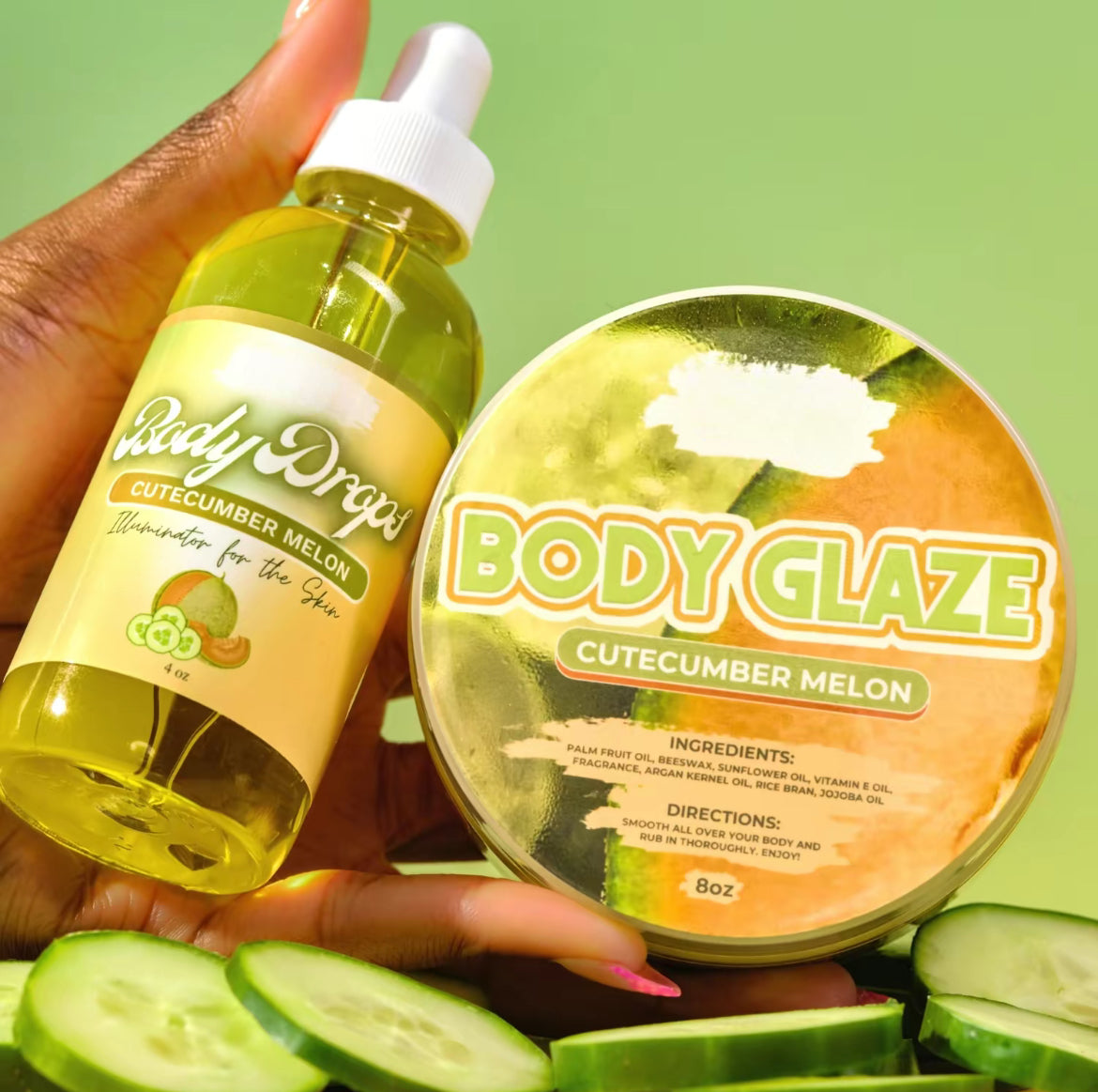 Body Glaze and Body Drops Duo Bundle