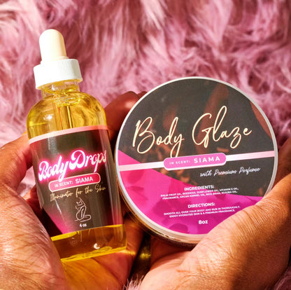 Body Glaze and Body Drops Duo Bundle