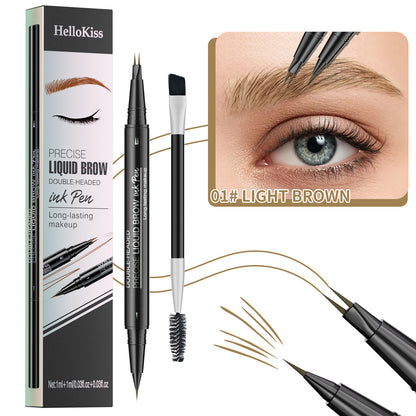 2-in-1 Curved Eyebrow Pen – Shape & Define Your Brows Effortlessly