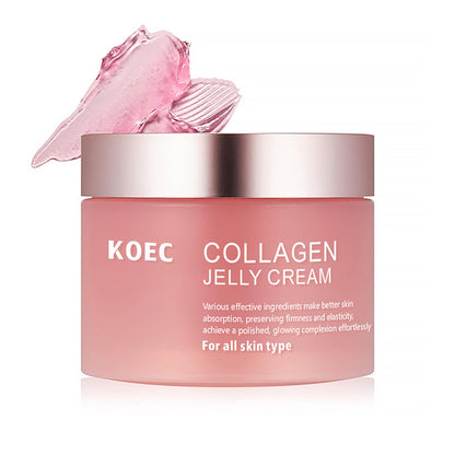 Collagen Niacinamide Jelly Cream – Niacinamide & Freeze-Dried Hydrolyzed Collagen - Boosts skin's barrier hydration and gives 24h Glow & Lifted Look - Korean skincare