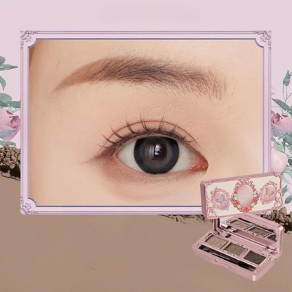 Flower Knows Midsummer Fairytales Series Three Color Eyebrow Plate Multi-use Natural Eyebrow Powder