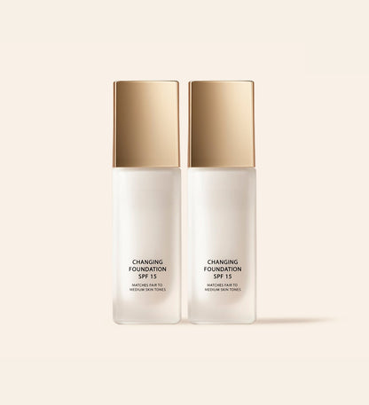 Changing Foundation – Adaptive Lightweight Skin Color Foundation