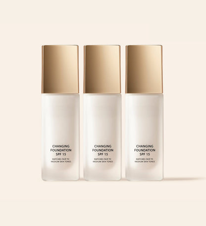 Changing Foundation – Adaptive Lightweight Skin Color Foundation