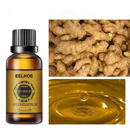 EELHOE Ginger Body Sculpting Oil - Firm, Tone, and Nourish for a Sculpted Look