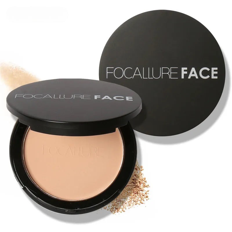 Focallure Pressed Powder – Flawless, Long-Lasting Matte Finish for All Skin Types