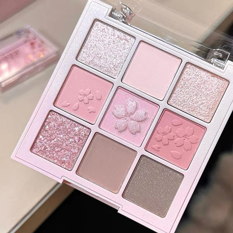 Dasique Shadow Palette Romantic Blossom Collection, Makeup Palette, Eyeshadow Palette, 9 Versatile Shades