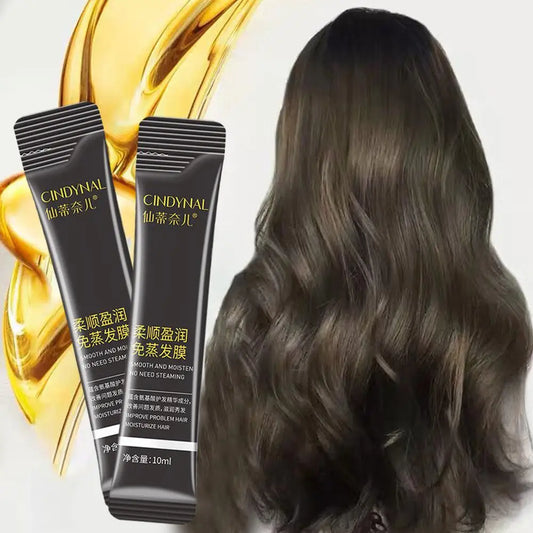 10ML Keratin Hair Mask – 5-Second Repair & Smoothing Treatment for Frizzy, Damaged Hair