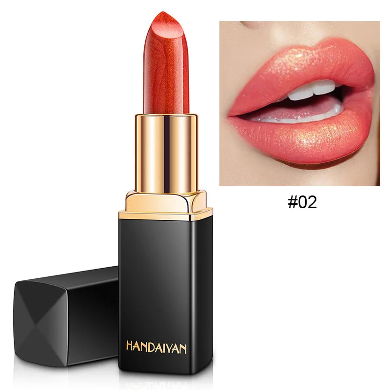 Handaiyan Diamond Shimmer Lip Balm Cream - Sparkling Hydration for Luminous Lips