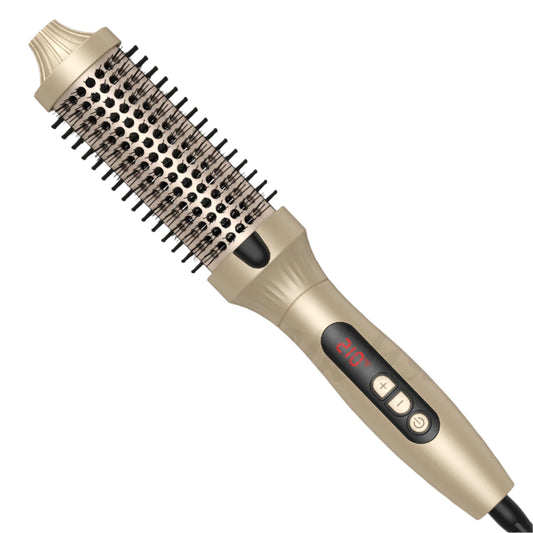 3-in-1 Ionic Thermal Brush – Professional Curly Hair Brush & Hair Styling Tool | Hot Comb for Wigs & Salon-Grade Appliances