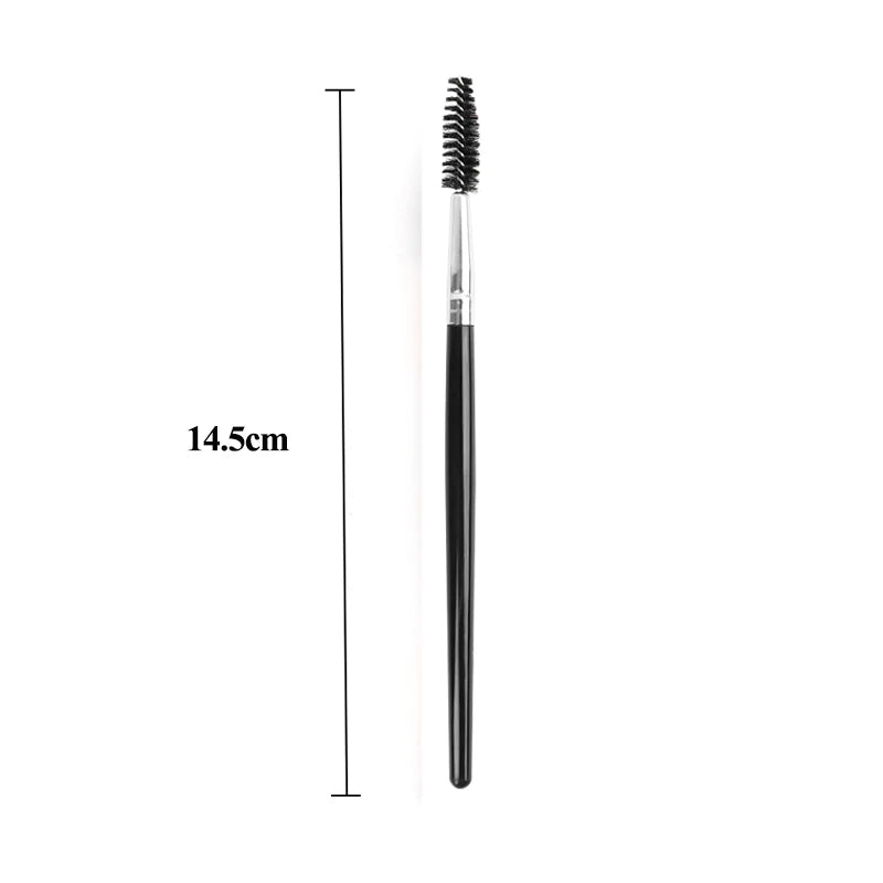 1/10PCS Soft Twisted Eyelash & Eyebrow Brushes – Elbow Contouring, Eyeliner & Eye Blending Makeup Tool