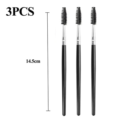 1/10PCS Soft Twisted Eyelash & Eyebrow Brushes – Elbow Contouring, Eyeliner & Eye Blending Makeup Tool